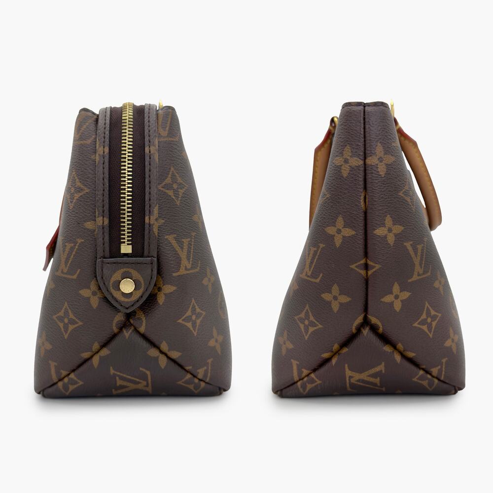 LOUIS VUITTON Petite Palais PM Monogram Canvas Shoulder Bag (Brown | M45900) - Picture 4 of 15